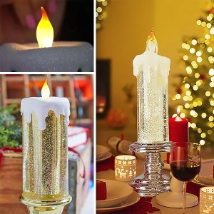 LED sviečka CANDELIOUR meniaca farbu