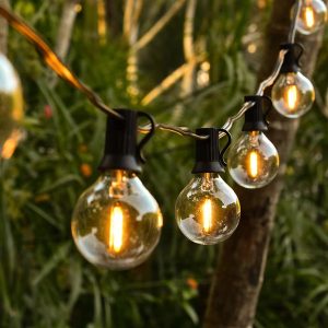 G40 guľové svetelné reťaze - 25 žiaroviek, 7,5 m, rozšíriteľné | YARDBULBS