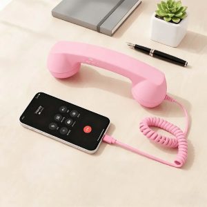 Retro telefónne slúchadlo - USB-C, bez párovania, bez batérie | RETOTALK