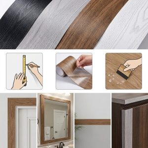 Samolepka na stenu so vzorom dreva (5 m) | DECORIM